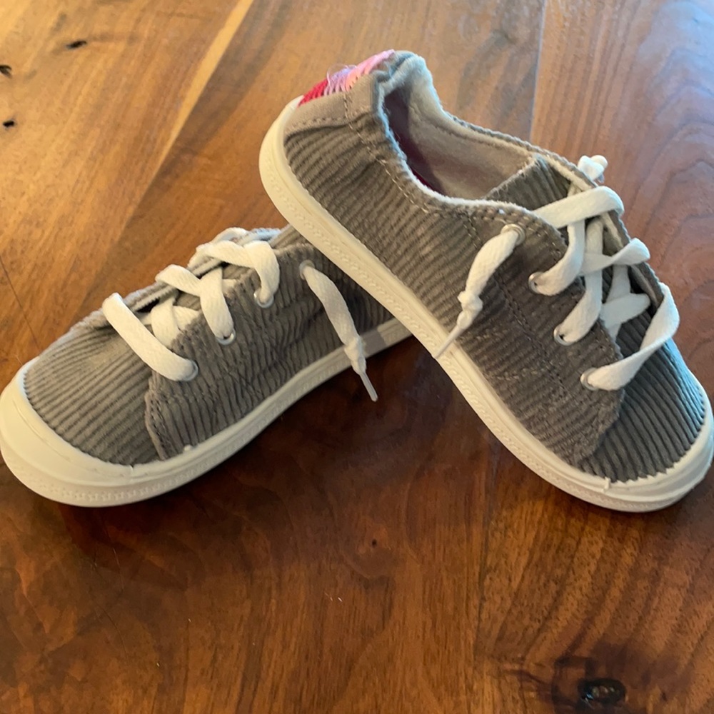 Gray Cord Sneaker- 11